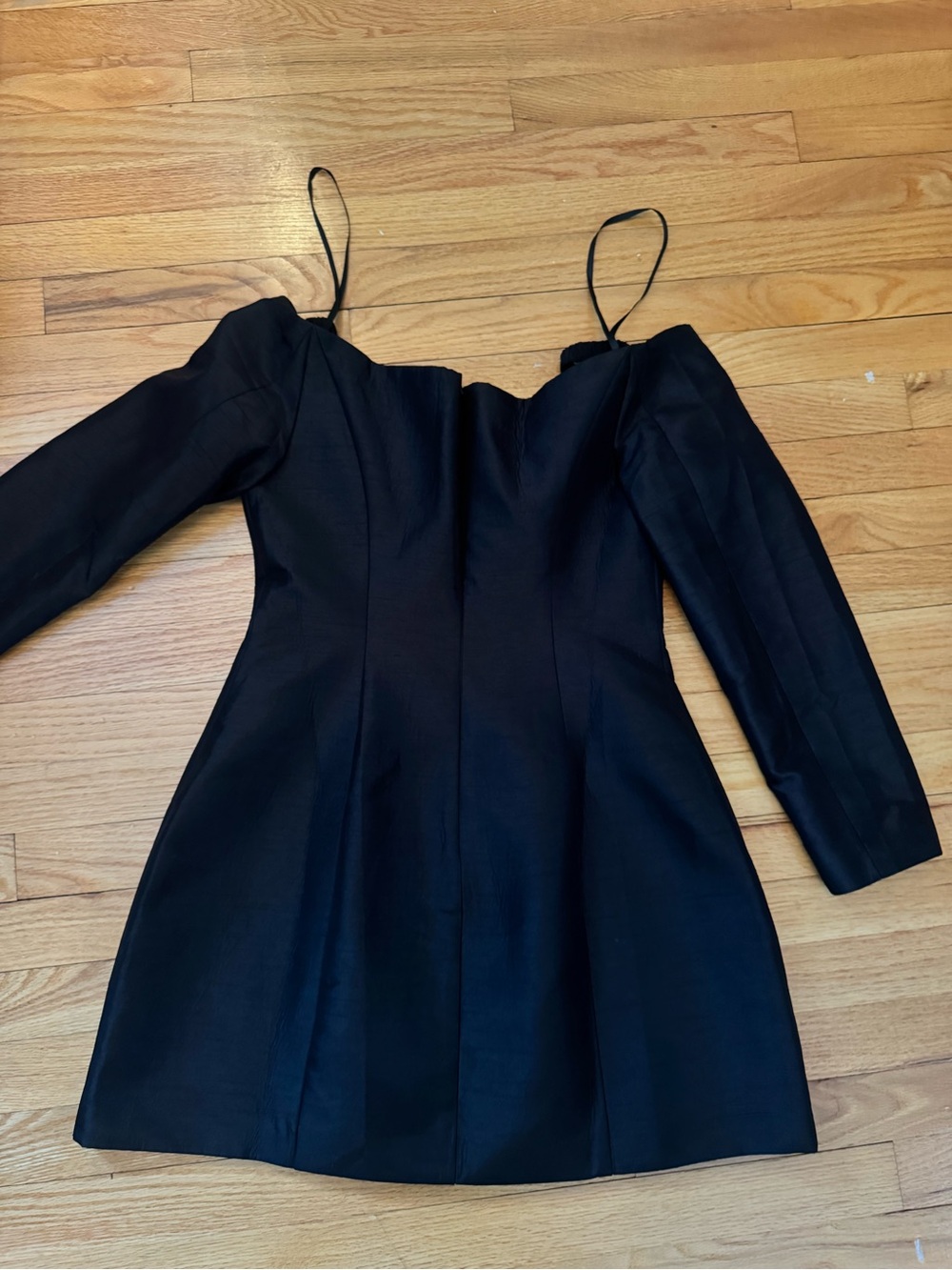 NWT Anthropologie/Hutch Long-Sleeve Off-The-Shoulder Mini Dress - Picture 5 of 8
